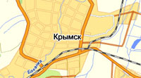 Карта Крымска