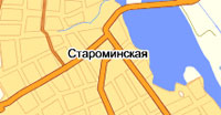 Карта Староминского района